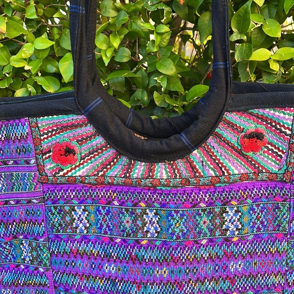 TypicalG Beach Tote bag - hand made and one of a kind. - Picture 6 of 11